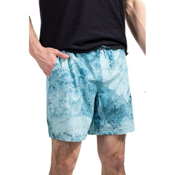 Realtree Men’s Lined Shorts – Fishing Camo, Quick-Dry, Lightweight, ideal for fishing, hiking, running lounging, size 2X