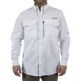 thumbnail image 1 of Realtree, Men's Long Sleeve Fishing Guide Shirt, Bright White, Size 3X-Large, 1 of 6