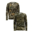 thumbnail image 1 of Realtree Men's Long Sleeve Performance Camo Tee 2-Pack Bundle, 1 of 17