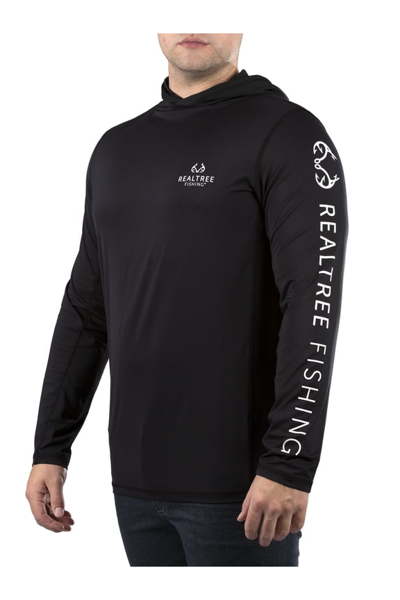 Men's Long Sleeve Performance Fishing Hoodie