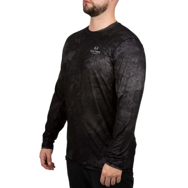 Realtree Men's Long Sleeve Performance Fishing Tee