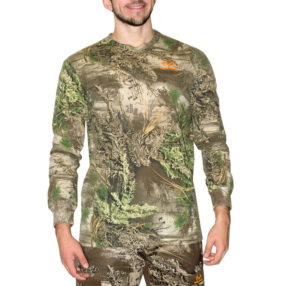 Realtree Men's Long Sleeve Tee Shirt