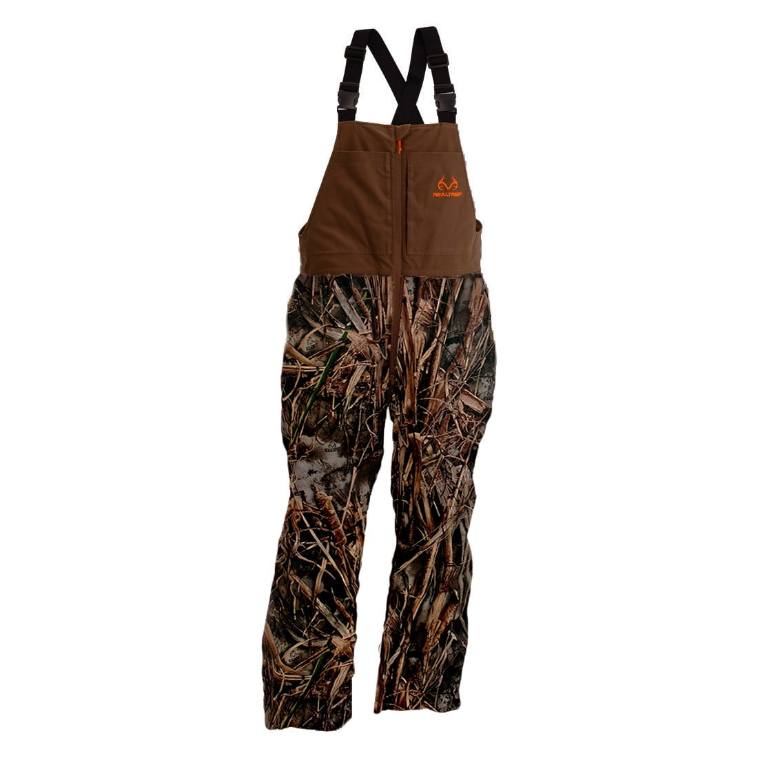 Realtree Men's Max7 Camo Hunting Pro Staff Insulated Waterproof Bibs