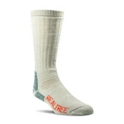 Realtree  Mens Merino Wool Heavy Weight Crew Sock Taupe, Size L