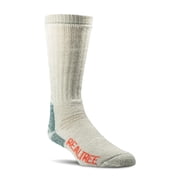 Realtree® Men's Merino Wool Heavy Weight Crew Sock (Taupe, Size XL)