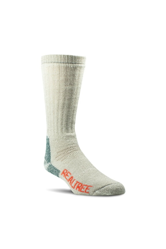 ® Men's Merino Wool Heavy Weight Crew Sock (Taupe, Size XL)