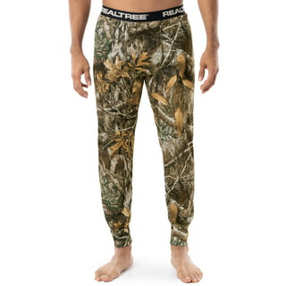 Realtree Mens Thermal Underwear for Men Long Johns Bottoms Tights Hunting  Gear- Warm Dry Base Layer Leggings Under Pants for Cold Weather  (Large/Duffle Green) at  Men's Clothing store