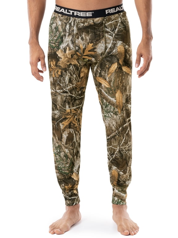 Men's Performance Baselayer Thermal Bottom, Realtree Edge, Size M