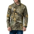 thumbnail image 1 of Realtree Men's Performance Hooded Camo Tee, 1 of 12