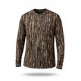 thumbnail image 1 of Realtree Men’s Reversible Performance Long Sleeve Shirt, Camo & Solid, Moisture-Wicking, UPF 50+, 1 of 8