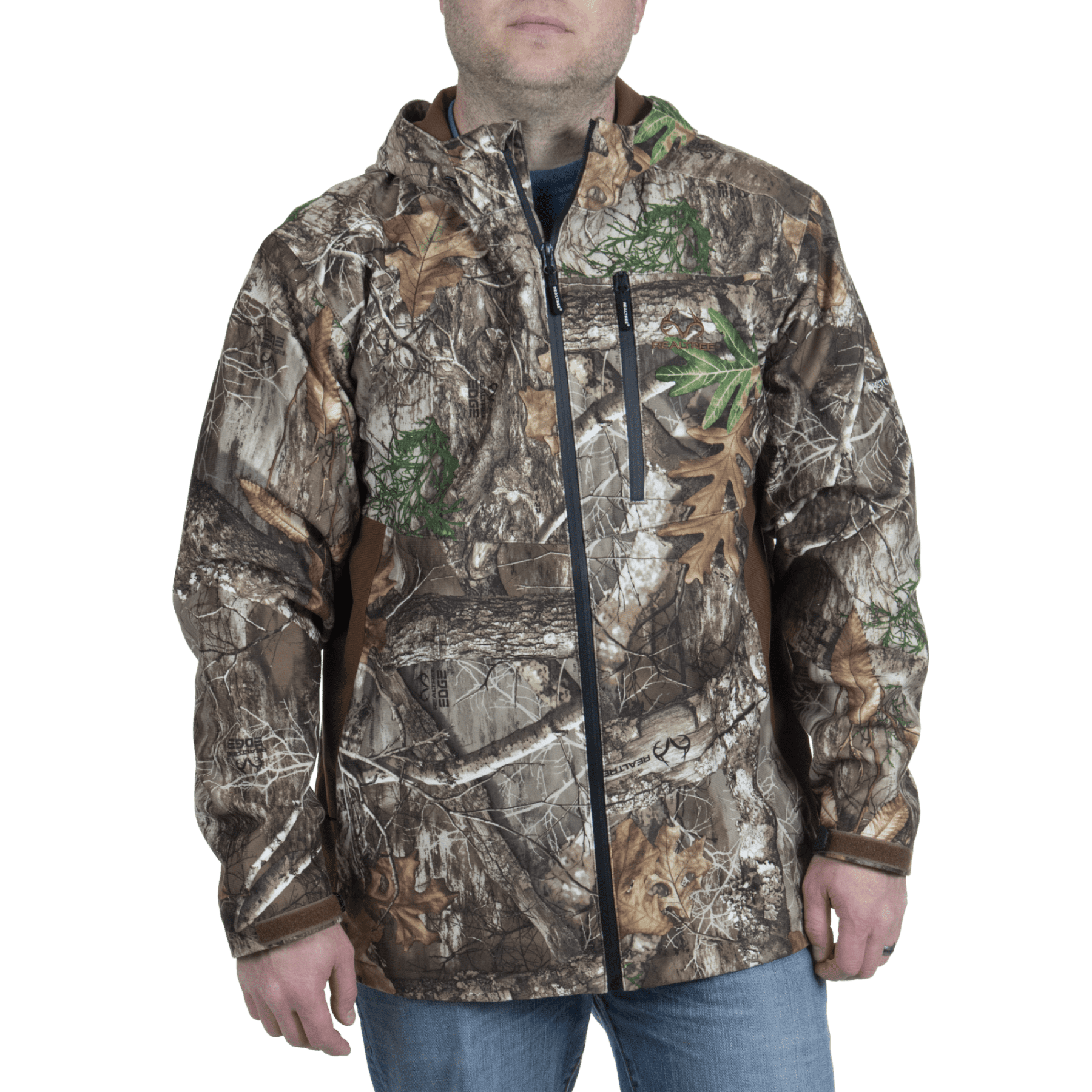 Realtree Men's Scent Control Hunting Jacket, Realtree Edge, Size Large ...
