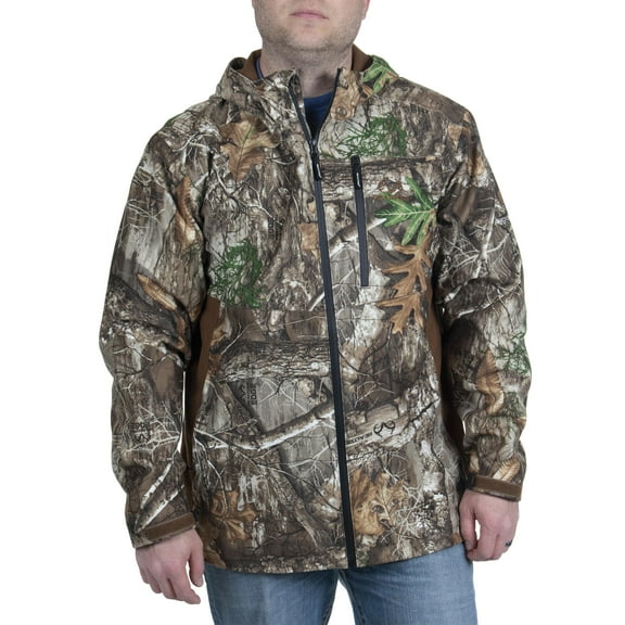 Realtree Men's Scent Factor Hunting Jacket, Realtree Edge, Size 2X-Large
