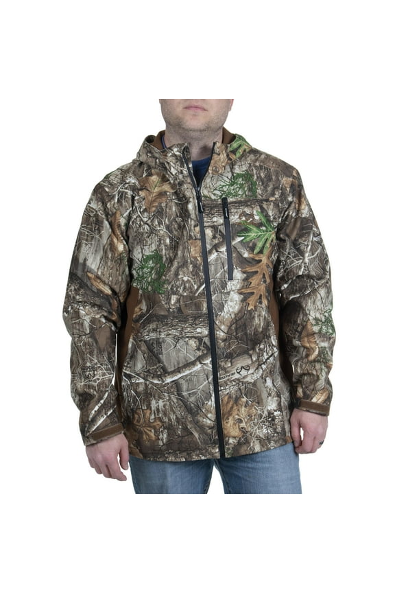 Men's Scent Factor Hunting Jacket, Realtree Edge, Size 2X-Large