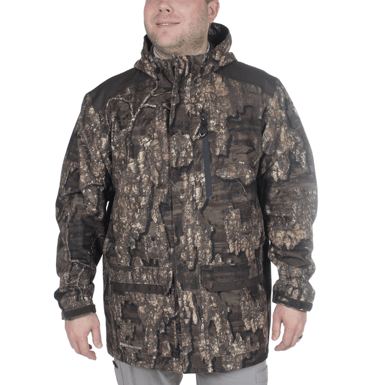 Realtree Men's Scent Factor Jacket, Realtree Timber, Size Medium