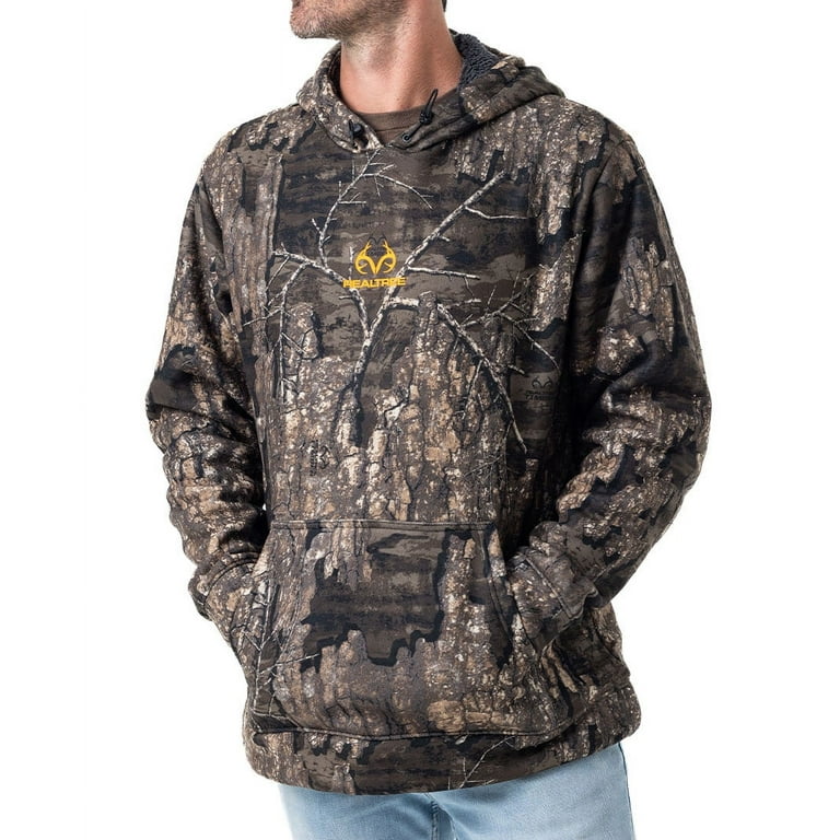 Realtree Men s Sherpa Hoodie Timber