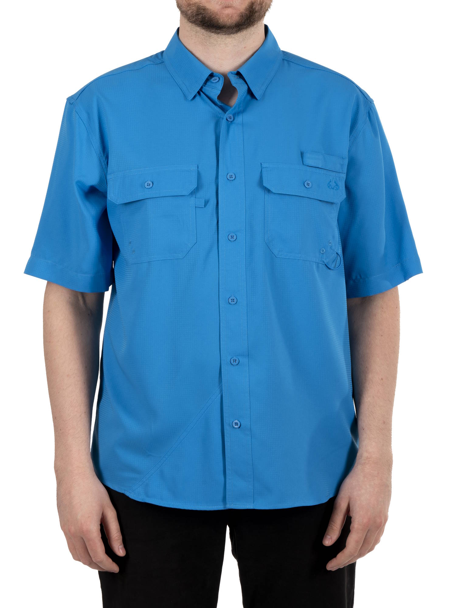 Realtree Men s Short Sleeve Guide Shirt Performance Fishing Button Up Realtree Men s Short Sleeve Guide Shirt Performance Fishing Button Up