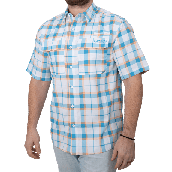Realtree Men's Short Sleeve Performance Fishing Guide Shirt (Men's)