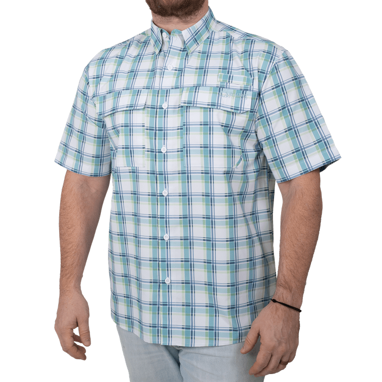 Realtree Men's Short Sleeve Performance Fishing Shirt Offshore