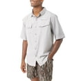 thumbnail image 1 of Realtree Men's Short Sleeve Vented Tech UPF 50+ Fishing Shirt, 2X, 1 of 9