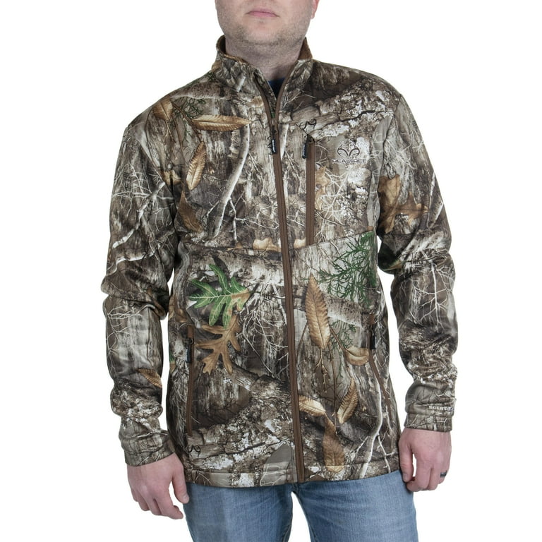 Realtree Men's Tech Shell Hunting Jacket, Realtree Edge, Size 2X-Large Realtree Men's Tech Shell Hunting Jacket, Realtree Edge, Size 2X-Large