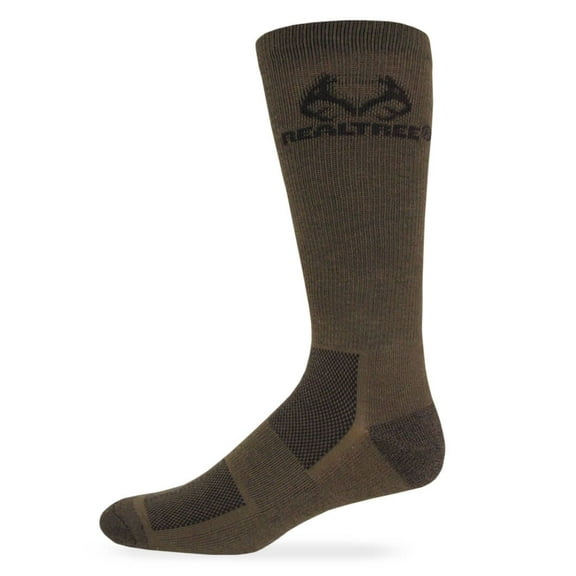 Realtree Men's Ultri-Dri Casual Boot Crew Socks 2 Pair Pack