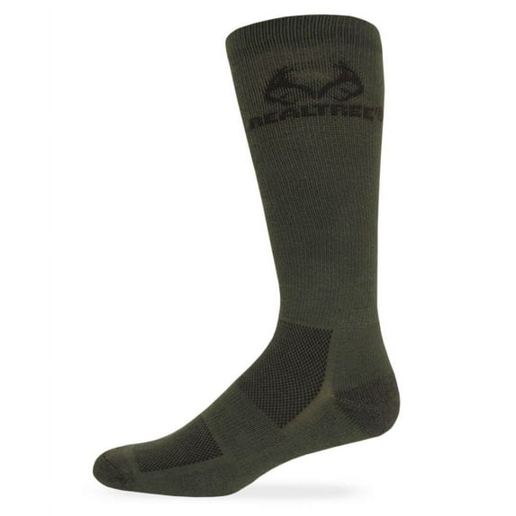 Realtree Men's Ultri-Dri Casual Boot Crew Socks 2 Pair Pack