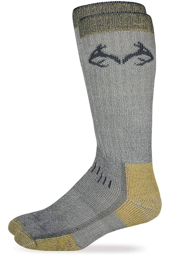 Mens Boys 80% Merino Wool Uplander Crew Boot Socks 1 Pair Pack