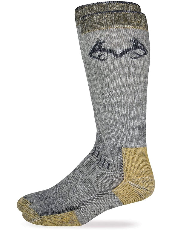 Mens Boys 80% Merino Wool Uplander Crew Boot Socks 1 Pair Pack
