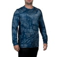 thumbnail image 1 of Realtree Mens Long Sleeve Jersey Recycled Polyester Reversible UPF Scent Control Maverick Denim Performance Tee- 3XL, 1 of 22
