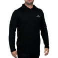 thumbnail image 1 of Realtree Mens Long Sleeve Jersey Recycled Polyester UPF Scent Control Black Hoodie- XL, 1 of 6
