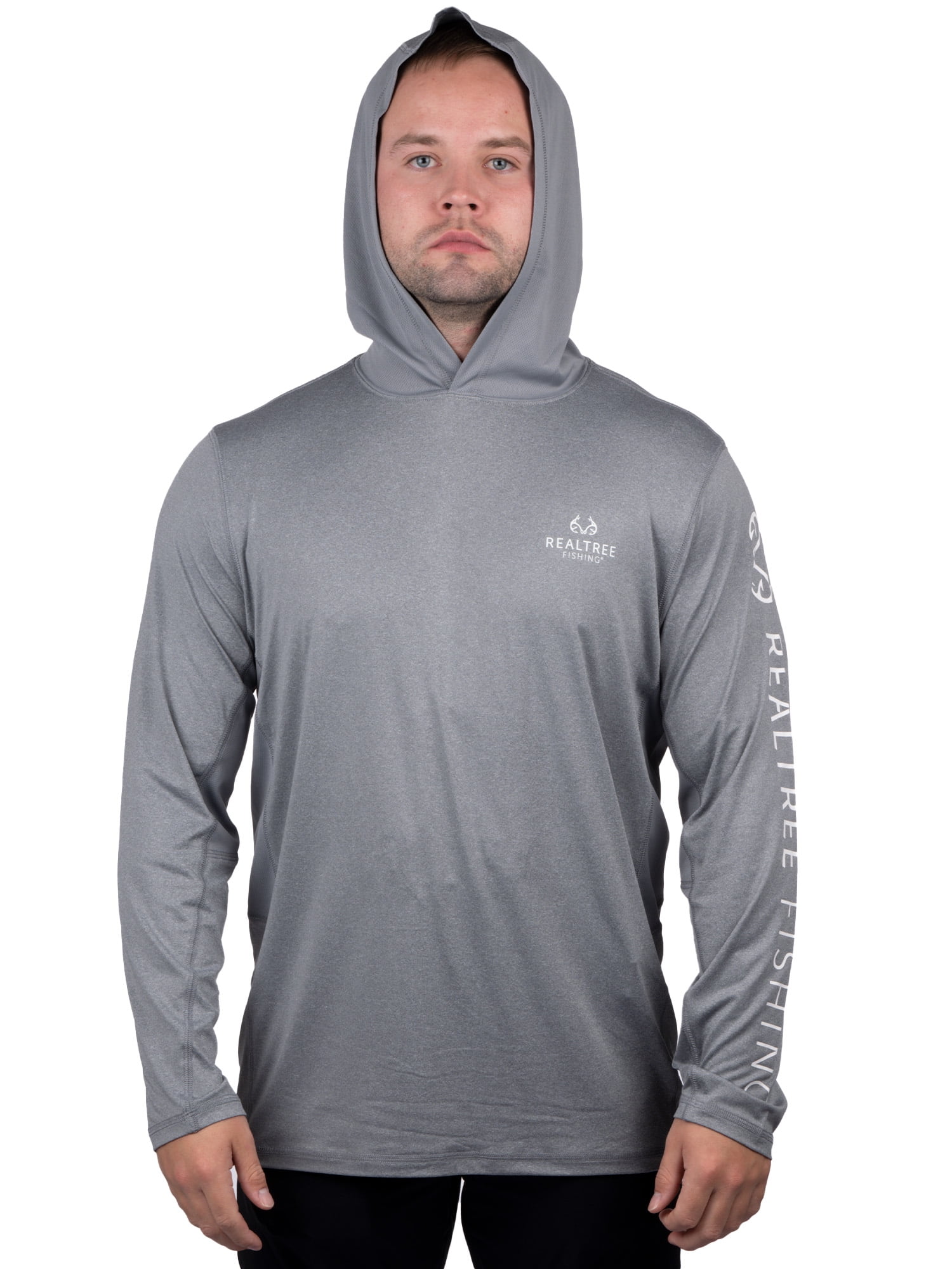 Avalanche Outdoor Supply Company Gray Microfiber Long Sleeve Hoodie Men’s  Small