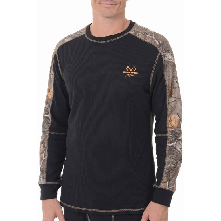 Realtree Mens Midweight Performance Thermal Top