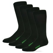 Realtree Mens Socks, Liner Moisture Wicking Mid Calf Tall Boot Socks, 4 Pair