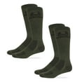 thumbnail image 1 of Realtree Mens Socks, Outdoor Boot Cushion Lightweight Wicking Crew Socks, 2 Pair, 1 of 4