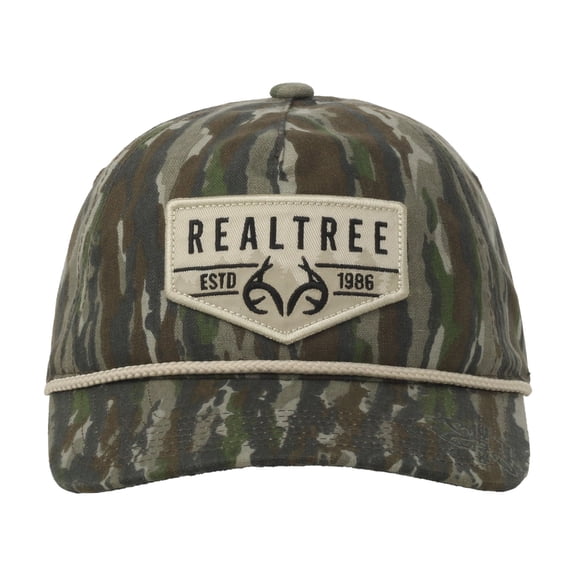 Realtree Original 5-Panel Unstructured Cap with Fabric Patch