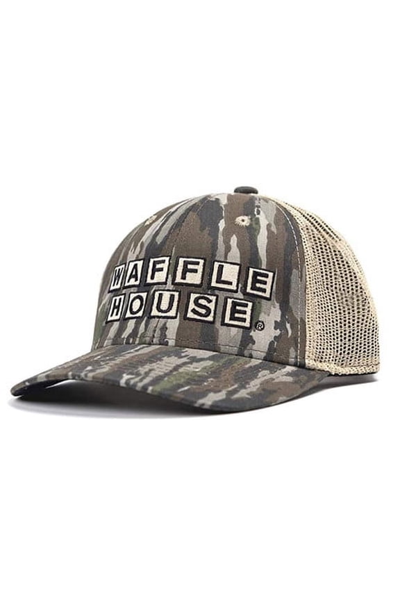 Original Camo Mesh Back Cap for Men with Adjustable Velcro Strap