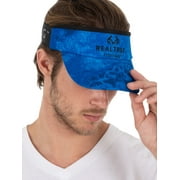 Realtree Men's Performance Hunting/Fishing Visor with Elastic Band Back, One Size Fits Most