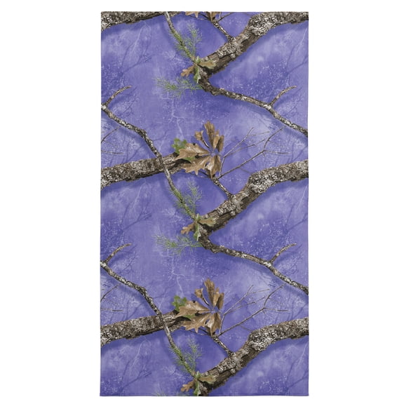Realtree Periwinkle Microfiber Beach Towel 30×60 inches