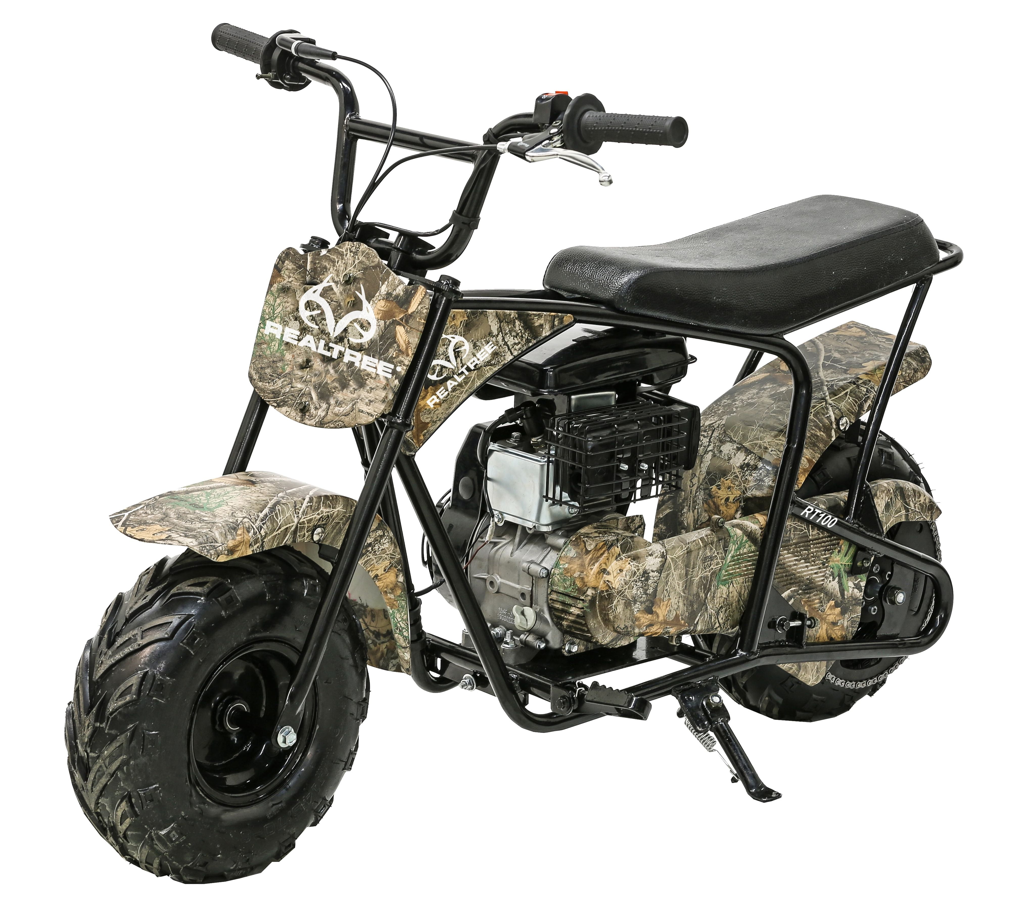 Realtree RT100 Gas Powered 105cc Camo Power Ride-On Mini Bike