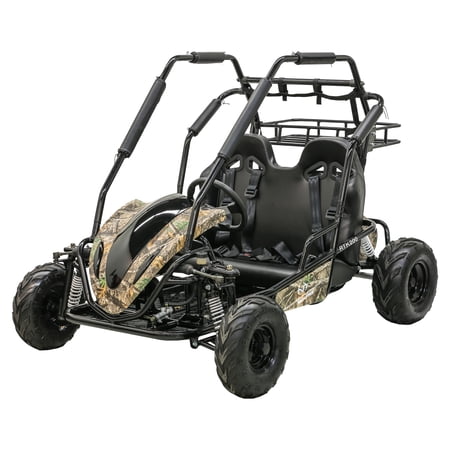 Realtree RTK196 Gas Powered 196cc Camo Power Ride-On Go Cart