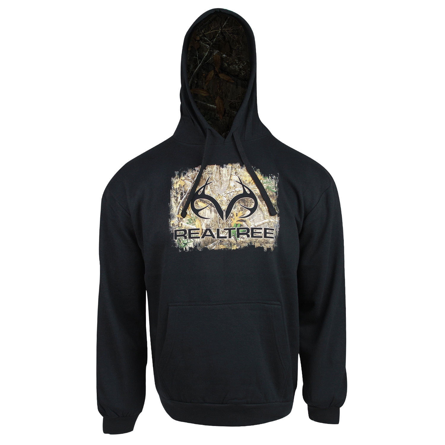 Realtree Splash Jersey Fleece Hoodie (M) Black/RTE