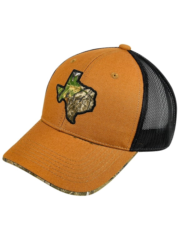 Texas State Meshback Cap- Brown/RTAP
