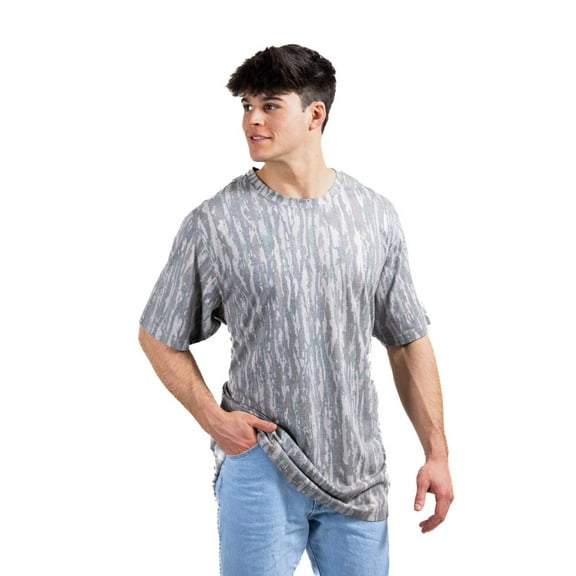 Realtree Camo Tri-Blend Short Sleeve Shirt – Lightweight & Soft, Outdoor & Hunting Apparel​ | S-5XL