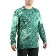 thumbnail image 1 of Realtree Wav3 Camo Lagoon Long Sleeve Performance Fishing Shirt for Men, 1 of 4