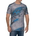 thumbnail image 1 of Realtree Wav3 Tahoe Blue Men's Short Sleeve Fishing Shirt, 1 of 5