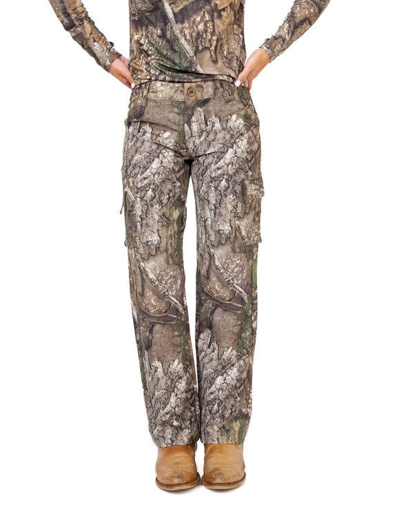 Women's All-Season Hunting Pants APX Camo Lightweight Durable, XS