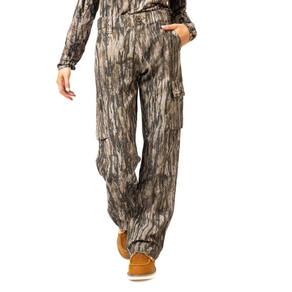 Realtree Women's All-Season Pants, Lightweight Camo Hunting Gear, Moisture-Wicking, Durable Fabric