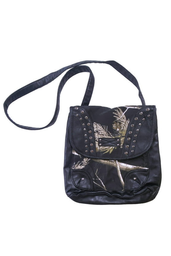 Women's Camo Convertible Backpack to Crossbody Camouflage Handbag