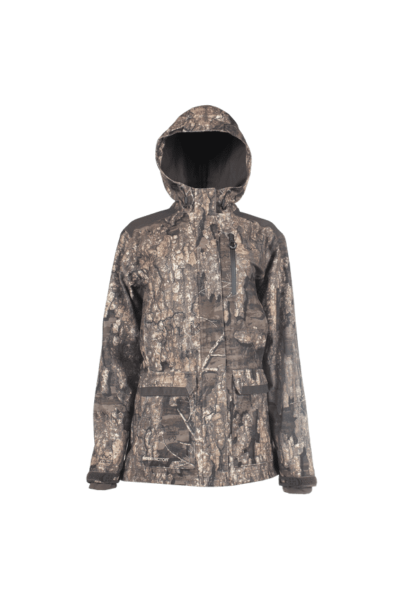 Women's Scent Factor Jacket, Realtree Timber, Size Medium