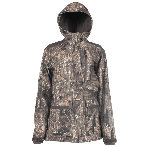 Realtree Women's Scent Factor Jacket, Realtree Timber, Size Small